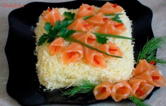 слоеный, салат, фантазия слоеный, салат, фантазия