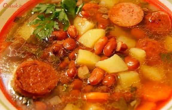 консервированной, фасолью, капуста