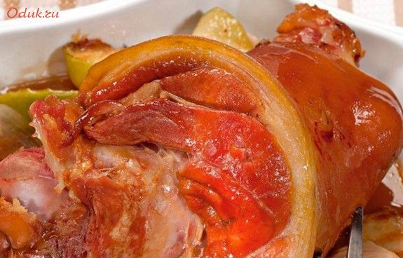 свиной, окорок, вермутом, свинина свиной, окорок, вермутом, свинина