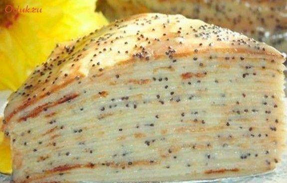 торт, блинный, маковка