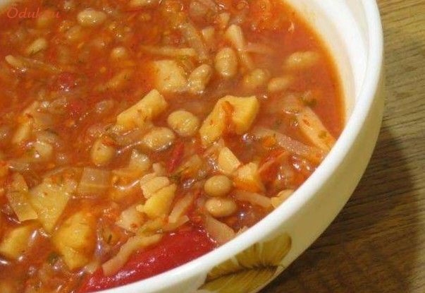 борщ, фасолью, капуста борщ, фасолью, капуста