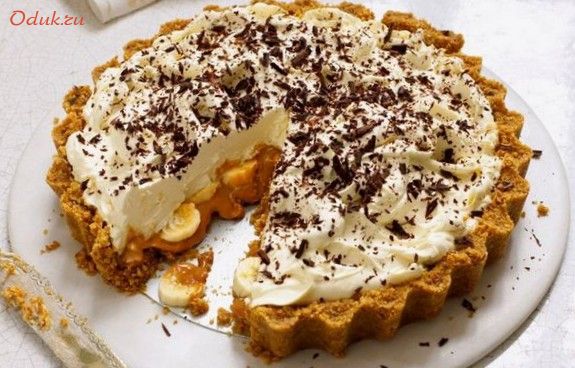 десерт, баноффи, жир