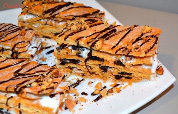 медовые, пирожные, черносливом медовые, пирожные, черносливом