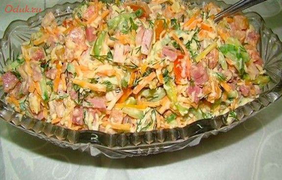 салат, цветик-семицветик, морковью