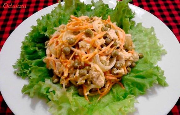 салат, купеческий