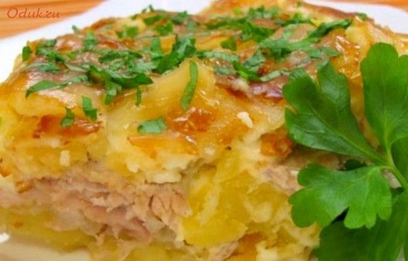 свинина, картофелем