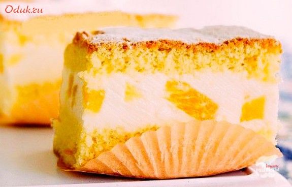 торт, творожным, кремом, творог