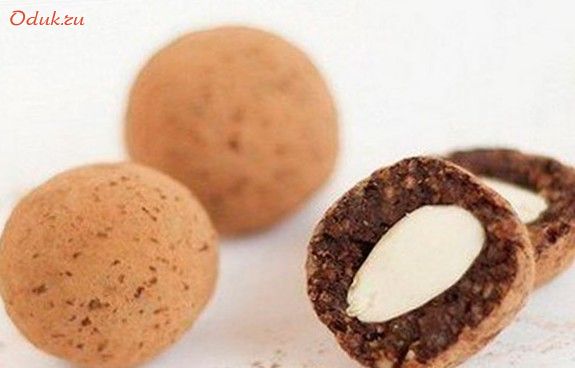 трюфели, орехов трюфели, орехов