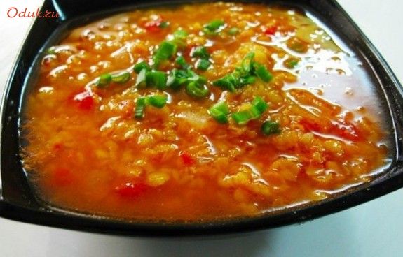 ароматный, чечевицей