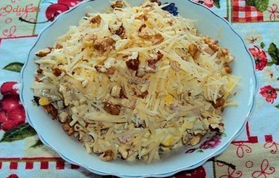 мясной, салат