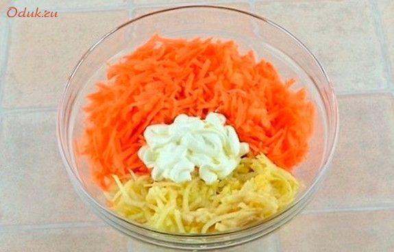 морковный, салат морковный, салат