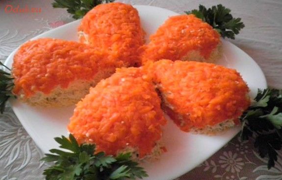 салат, морковки, курицей салат, морковки, курицей