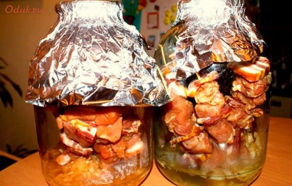 шашлык, свинины, духовке, свинина