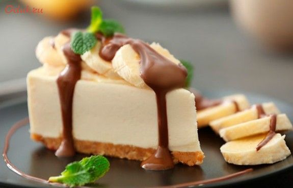 банановый, десерт