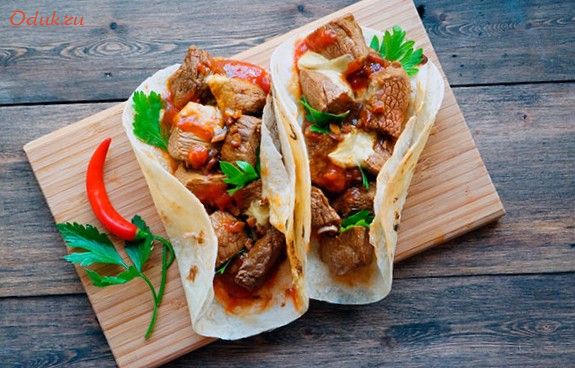 фахитос, по-мексикански фахитос, по-мексикански