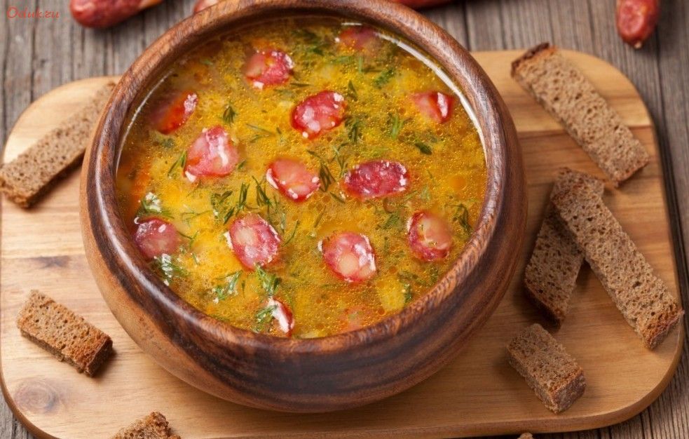 несложный, копченых, колбасок