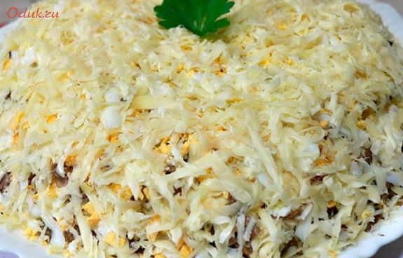 салат, мужской, свинина