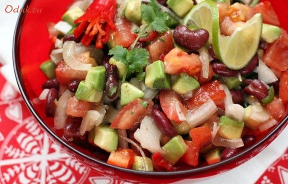 салат, техасский