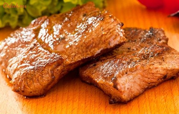 сочный, бифштекс