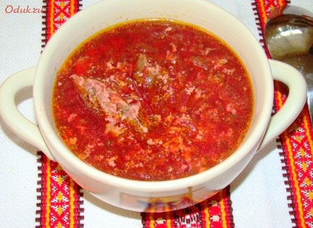 борщ, свиного, жир, капуста