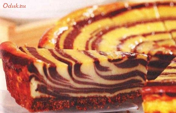 чизкейк, зебра, апельсиновым, жир