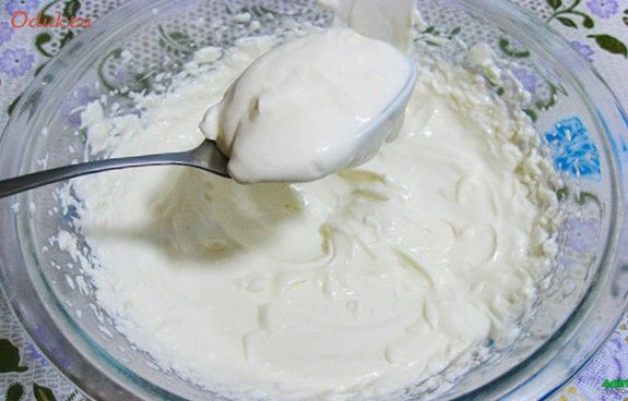 густой, крем, домашнего