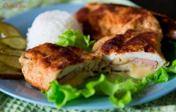 куриный, шницель, кордон, пищевой