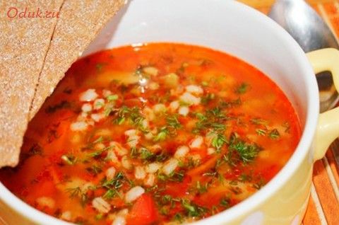 рассольник, перловой