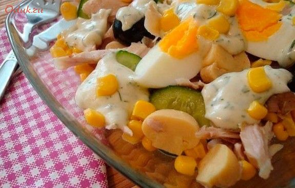 салат, курочка, ряба