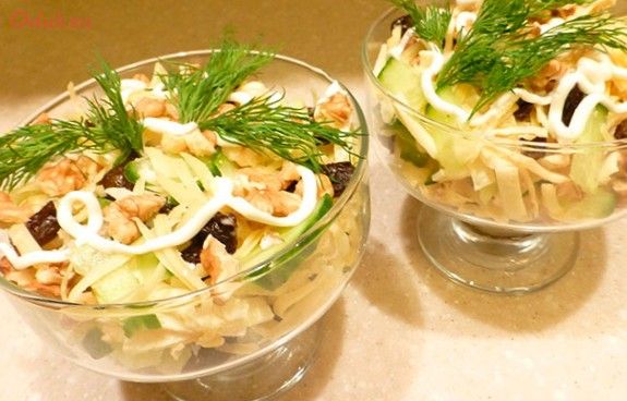 салат, нежность