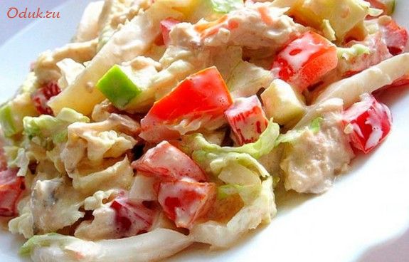 салат, куриным, филе, капуста салат, куриным, филе, капуста