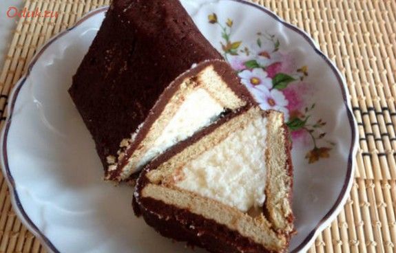 десерт, домик, творог