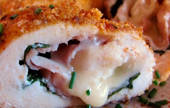 куриные, грудки, сыром