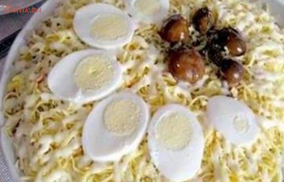 мясной, салат, свинина