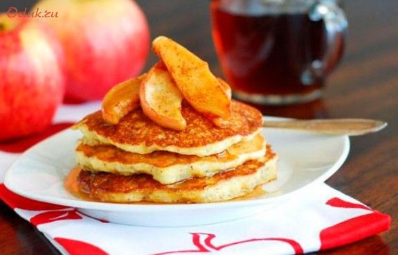 оладьи, кефире