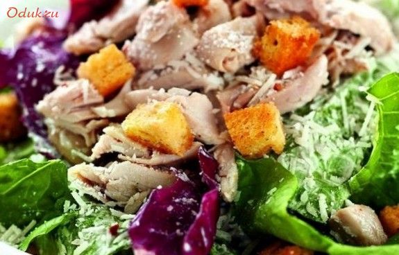 салат, а-ля, цезарь