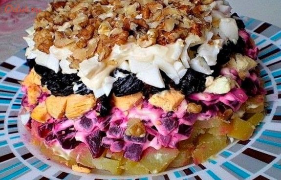 салат, графский, орехами салат, графский, орехами