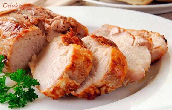 свинина, запеченная, фенхелем свинина, запеченная, фенхелем