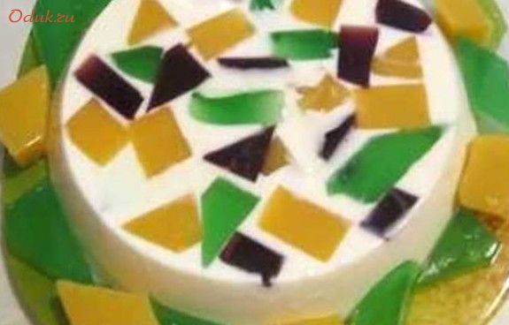 желейный, торт-десерт, пищевой, киви желейный, торт-десерт, пищевой, киви