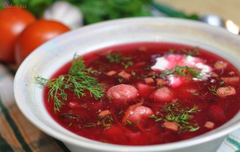 борщ, курицей, галушками, капуста борщ, курицей, галушками, капуста