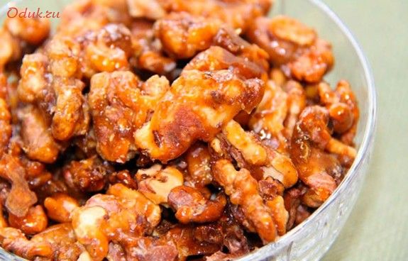 грильяж, грецких, орехов, кофе