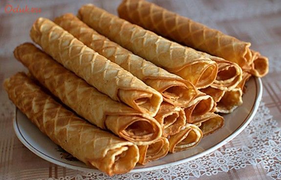 хрустящие, вафельные