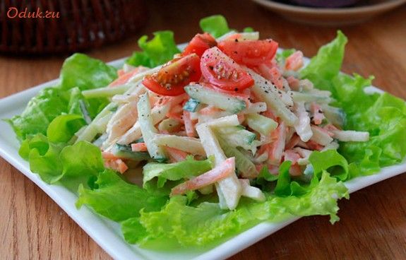 легкий, салат