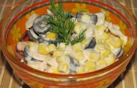 салат, пальчики