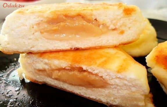 слоеные, сырники, сгущенкой, творог