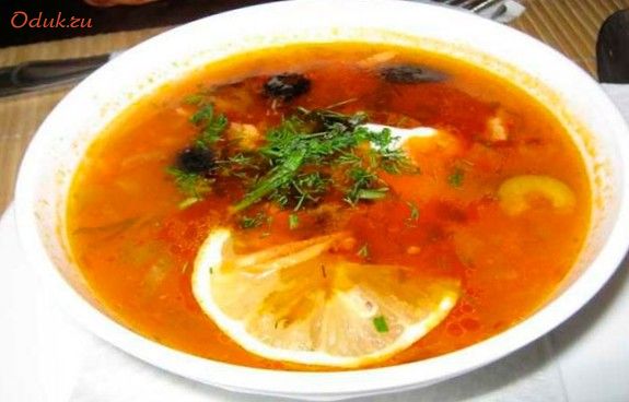 солянка, украинская