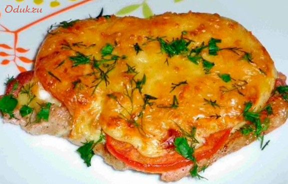 свинина, по-французски свинина, по-французски