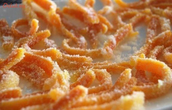апельсиновые, цукаты, Апельсиновые цукаты