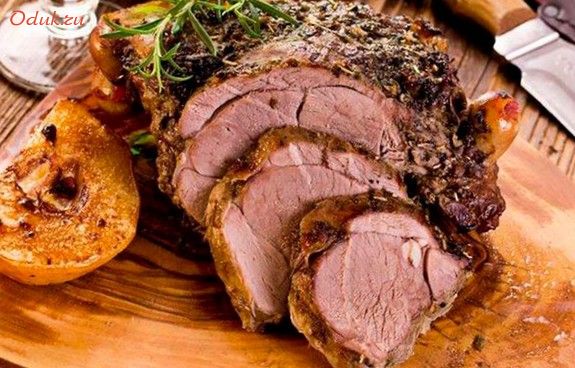 говяжий, ростбиф, медленного, жир