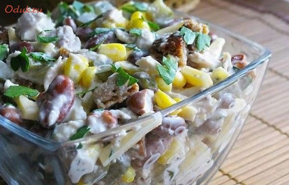 несложный, салат